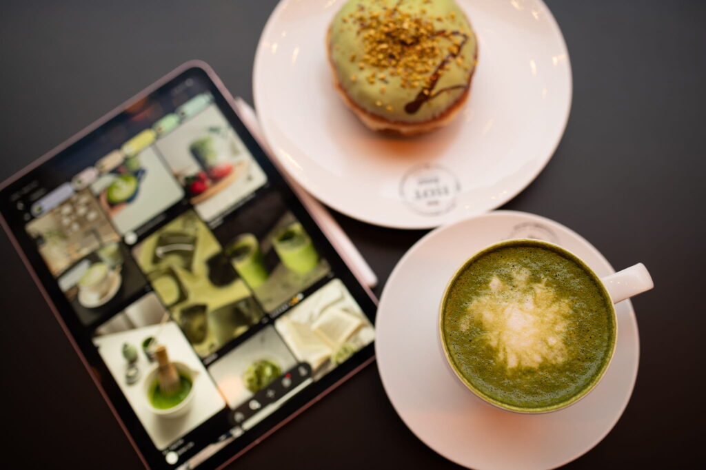 The Hot Donut, sesja produktowa, matcha