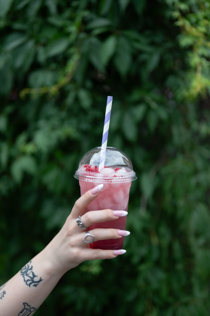 The Hot Donut, sesja produktowa, lemoniada